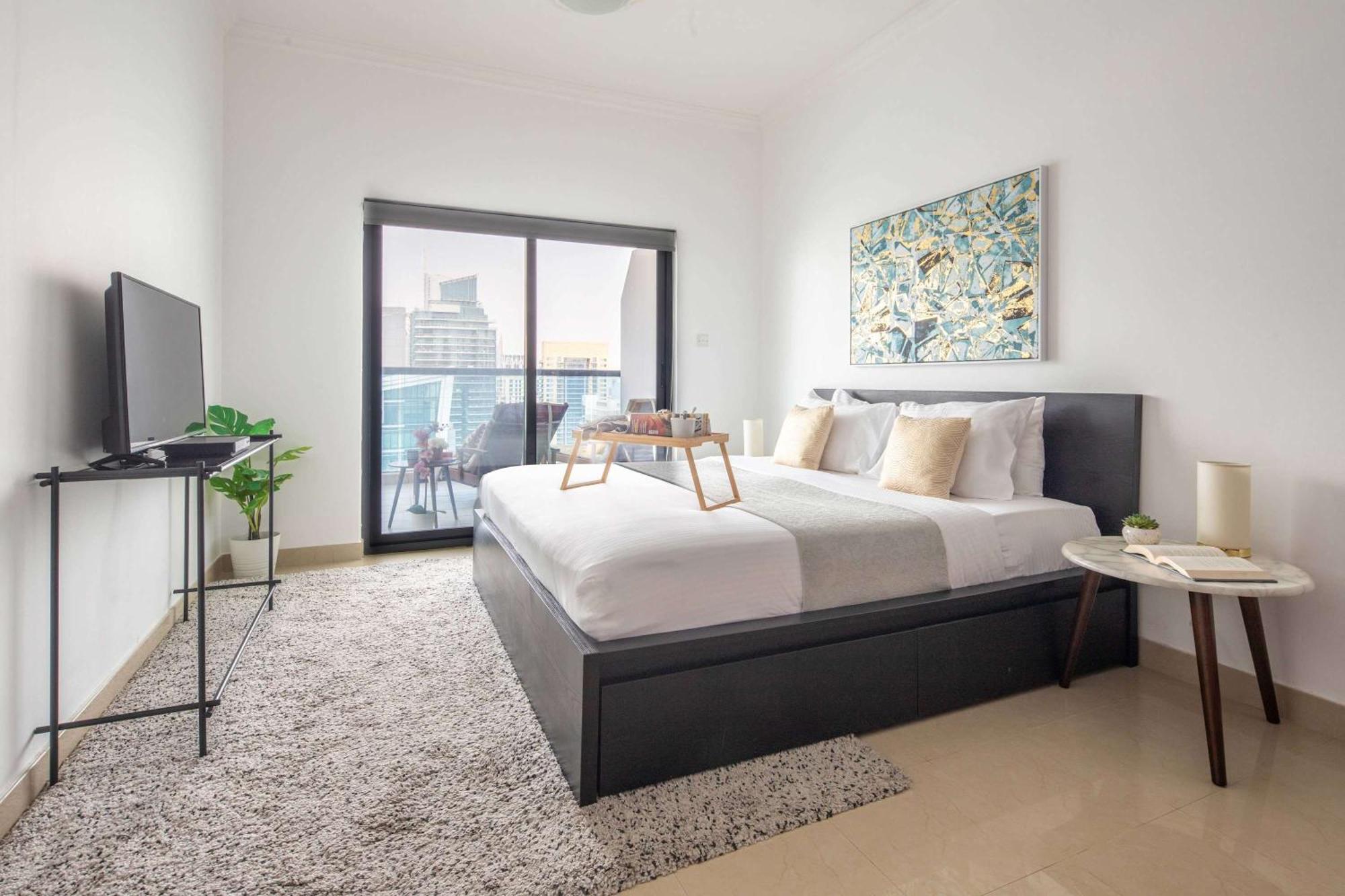Frank Porter - Time Place Tower Apartment Dubai Bagian luar foto